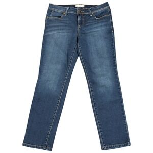 Free People Jeans We the Free Womens 29x26 Blue Denim Distressed Tapered Y2K 90s